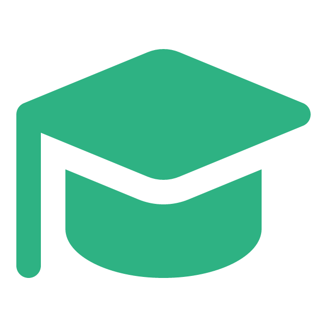 graduation cap solid